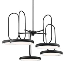 Sailee 5 Light 27" Wide LED Abstract Chandelier