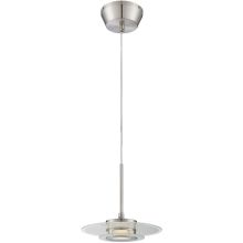 Lexa 1 Light Energy Efficient Pendant with Frosted Glass Shade