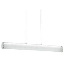 Quilla 34" Wide LED Suspension Linear Pendant