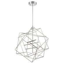 Stacia 9 Light 26" Wide LED Abstract Globe Chandelier