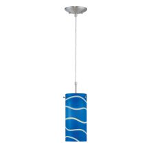 Pacifica 1 Light Pendant with Glass Shade