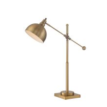 Cupola Single Light 30" Tall Adjustable Table Lamp