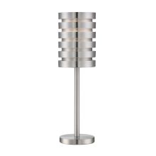 Tendrill Ii Single Light 25" Tall Table Lamp with Metal Shade