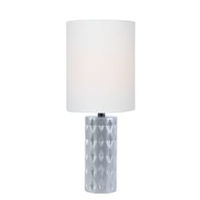 Delta Single Light 17" Tall Buffet Table Lamp