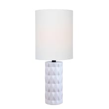 Delta Single Light 17" Tall Buffet Table Lamp