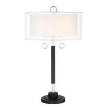 Umbra 2 Light 30-1/2" Tall Buffet Table Lamp
