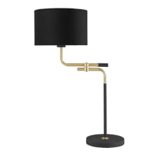 Crisanta 28" Tall Swing Arm Table Lamp