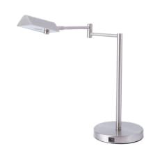 Pharma Collection 18" Tall Integrated LED Swing Arm Desk Lamp