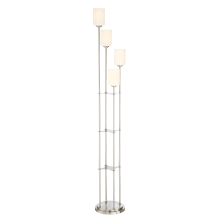 Bess 4 Light 71" High Floor Lamp with Frosted Glass Shade