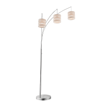 Falan 3 Light 98" Tall Arc and Tree Floor Lamp