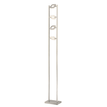 Zale 4 Light 66-1/2" High Integrated LED Floor Lamp with Acrylic Diffuser