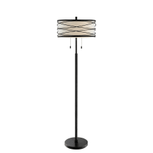 Lumiere 2 Light 60-1/2" Tall Buffet Floor Lamp