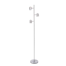 Tiara 3 Light 63" Tall Integrated LED Tree Floor Lamp