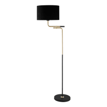 Crisanta 62" Tall Swing Arm Floor Lamp