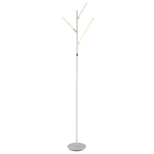 Lorant 3 Light 75" Tall LED Tree Floor Lamp