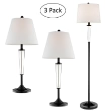 Freida 29" Tall Accent Lamp Sets