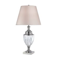 Sasilvia 1 Light Table Lamp with Fabric Shade