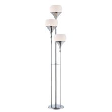 Celestel 3 Light Floor Lamp with Frosted Glass Shades