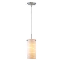 Pacifica 1 Light Pendant with Glass Shade
