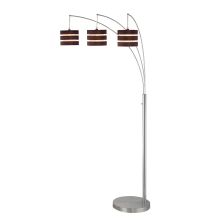 Three Light Down Lighting Floor Lamp from the Matia Collection