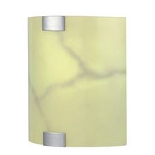 1 Light Fluorescent Wall Sconce with Glass Shade from the Nimbus Collection