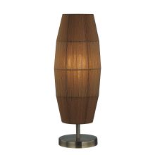 1 Light Table Lamp with Amber Organza Shade from the Parvati Collection