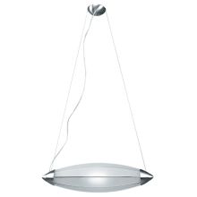 1 Light Chandelier Lamp with Frost Glass Shade from the Franco Link Collection