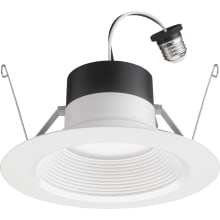 LED Canless Retrofit Recessed Fixture with Adjustable 5" / 6" Torsion Spring