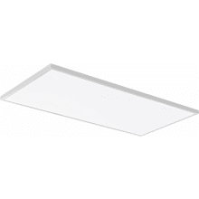 Contractor Select CPANL 24" x 48" Switchable Color Temperature Flat Panel LED Light with Direct Ceiling Mount Kit Included