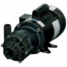 3/4 HP 3180 GPH 115/230V Magnetic Drive Pump, Field Wired with Carbon-filled Kynar Impeller