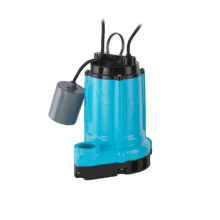 10ENH 60 GPM 115V High Head Fully Submersible Effluent Pump with 20' Cord