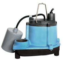 Big John 1/3 HP 46 GPM Submersible Sump Pump with Mechanical Float Switch and 10ft. Cord
