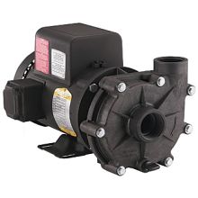Outdoor Living Inline Pond Pump With 115 and 230 Volt Connection, 1-1/2" NPT Connections, Less Cord