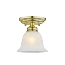 Essex Semi-Flush Ceiling Fixture with 1 Light