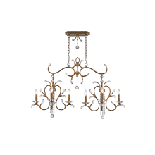 Serafina 8 Light 1 Tier Crystal Candle Style Chandelier