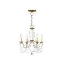 Pennington 4 Light Pendant with Crystal Accents