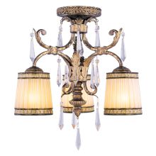 La Bella 3 Light Semi-Flush Ceiling Fixture