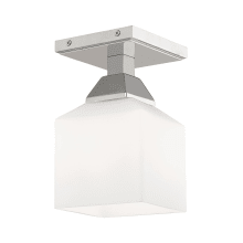 Aragon Single Light 5" Wide Semi-Flush Ceiling Fixture