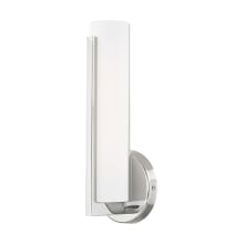 Visby Single Light 12" Tall Integrated LED Bathroom Sconce