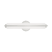 Visby Single Light 18" Wide Integrated LED Bath Bar