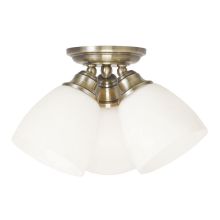 Somerville 3 Light Flush Mount Ceiling Fixture