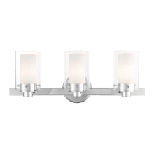 Manhattan 3 Light 23" Wide Vanity Light