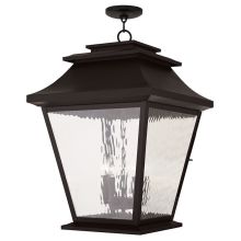 Hathaway 18" Wide 5 Light Outdoor Lantern Pendant