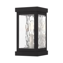 Hopewell Single Light 10" Tall Outdoor Wall Sconce