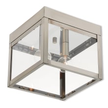 Nyack 2 Light 8" Wide Flush Mount Square Ceiling Fixture