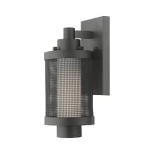 Nottingham Single Light 12" Tall Outdoor Wall Sconce