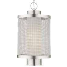 Nottingham Single Light 9" Wide Outdoor Cage Mini Pendant