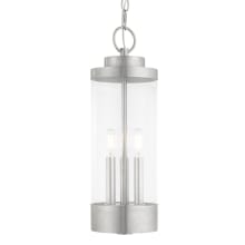 Hillcrest 3 Light 7" Wide Outdoor Mini Pendant