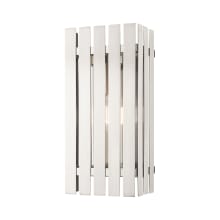 Greenwich Single Light 17" Tall Outdoor Wall Sconce