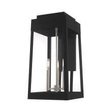 Oslo 3 Light 20" Tall Outdoor Wall Sconce